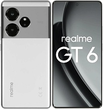 Смартфон Realme GT 6 16/512 ГБ, серебристый