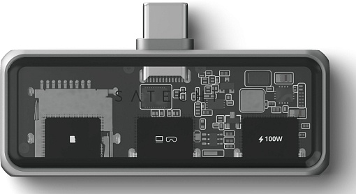 USB-концентратор Satechi Mobile XR Hub PD 100W with microSD