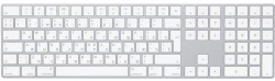 Клавиатура Apple Magic Keyboard with Numeric Keypad, серебристый (MXCJ3RS/A)