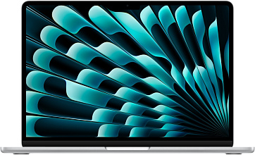 Apple MacBook Air 13" (M3 8C/8C), 16 ГБ, 256 ГБ, серебристый