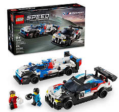 Конструктор LEGO Speed Champions 76922 Гоночные автомобили BMW M4 GT3 и BMW M Hybrid V8