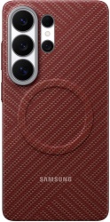 Чехол Samsung Carbon Magnet Case для Galaxy S26 Ultra, красный (EF-KS948SREGRU)