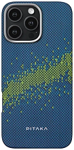 Чехол PITAKA Tactile Woven case для iPhone 16 Pro Max, StarPeak Luminous Milky Way (KI1604PMYG)