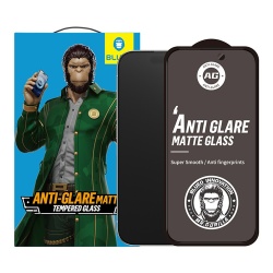 Защитное стекло BlueO Anti-glare Matte Anti-Static для iPhone 16 Plus/15 Plus, матовое черное (NPB9-16-6.7)