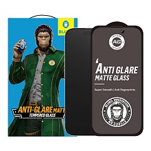 Защитное стекло BlueO Anti-glare Matte Anti-Static для iPhone 16 Plus/15 Plus, матовое черное (NPB9-16-6.7)