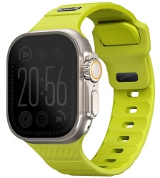 Ремешок Uniq STRIDE FKM Rubber для Apple Watch 49/46/45/44мм, Lime Green (49MM-STRILGRN)