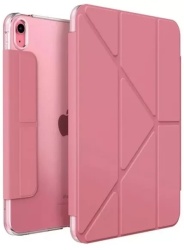 Чехол-книжка Uniq Camden Anti-microbial Pink для iPad 10.9 2022 (Gen 10), iPad 11 2025 (Gen 11)розовый PDP10G(2022)-CAMRPK