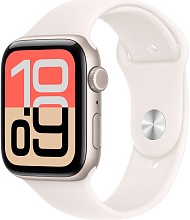 Умные часы Apple Watch SE 3 44mm (2025) Starlight Aluminum Case with Sport Band Light Blush