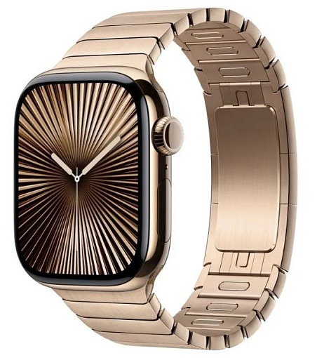 Ремешок Apple Watch 42mm Gold Link Bracelet