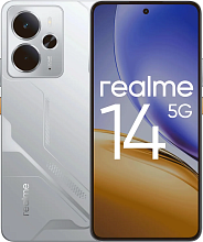 Realme 14 5G 12/256 ГБ, серебристый