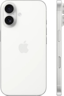 Смартфон Apple iPhone 16 Plus 256GB, White (белый)
