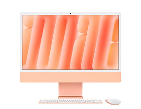 Apple iMac 24 Retina 4,5K (M4 10C/10C) 16 ГБ, 1 ТБ, оранжевый