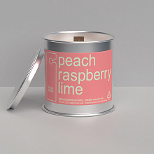 Интерьерные ароматические свечи Do not disturb, Peach raspberry lime