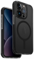Чехол UNIQ COMBAT (AF) (MagSafe) для iPhone 15 Pro, Тонированный/Черный (IP6.1P(2023)-COMAFMBLK)