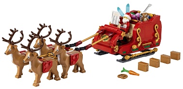 Конструктор LEGO 40499 Сувенирный набор Сани Деда Мороза