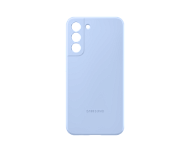 Чехол-накладка Silicone Cover для Samsung Galaxy S22+ EF-PS906TLEGRU, голубой