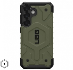Чехол UAG Pathfinder with MagSafe для Samsung Galaxy S25, оливковый (Olive Drab) 214478117272