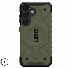Чехол UAG Pathfinder with MagSafe для Samsung Galaxy S25, оливковый (Olive Drab) 214478117272