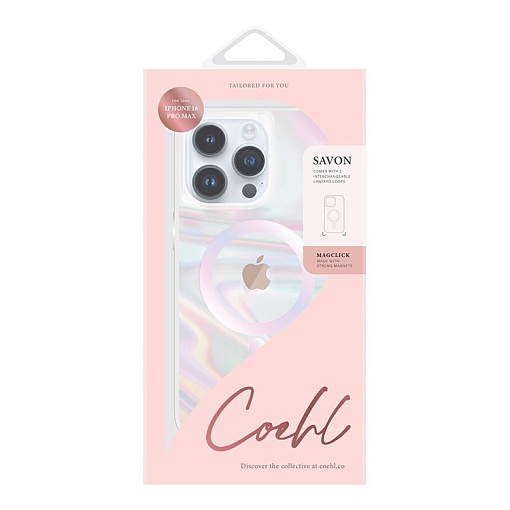 Чехол Uniq COEHL Savon с MagSafe для iPhone 16 Pro Max
