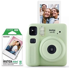 FUJIFILM instax mini SE + 10 pack Mini Film, зеленый