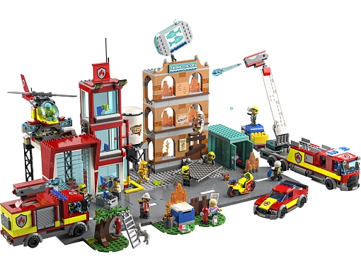 Конструктор LEGO City 60320 Пожарная часть