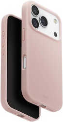 Чехол Uniq LINO с MagSafe для iPhone 17 Pro, розовый (IP6.3P(2025)-LINOMBPNK)