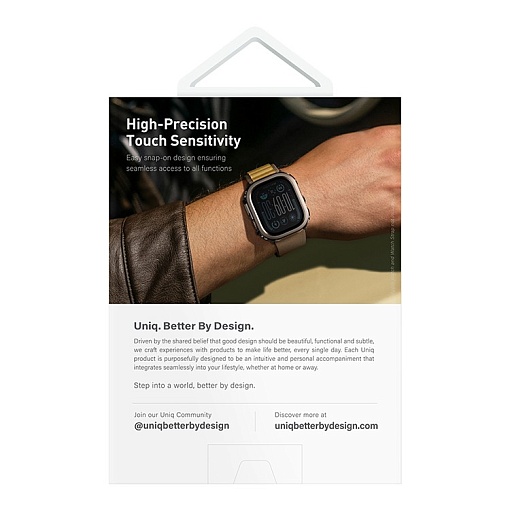 Чехол Uniq VOUTE with 9H Tempered Glass для Apple Watch 49 mm