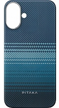 Чехол PITAKA Tactile Woven case для iPhone 16, Moonrise (KI1601M)
