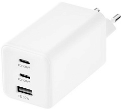uBear Wall charger Bridge 100Вт, белый