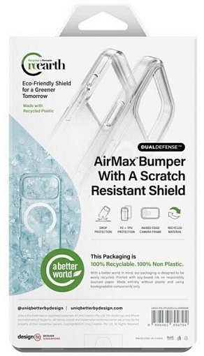 Чехол Uniq Clario с MagSafe для iPhone 17 Pro