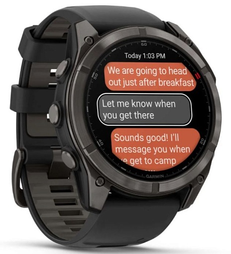 Смарт-часы Garmin Fenix 8 Pro 51 mm Amoled Sapphire