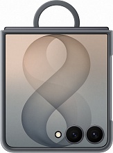 Samsung Silicone Ring Magnet Case Samsung Galaxy Z Flip8, графит
