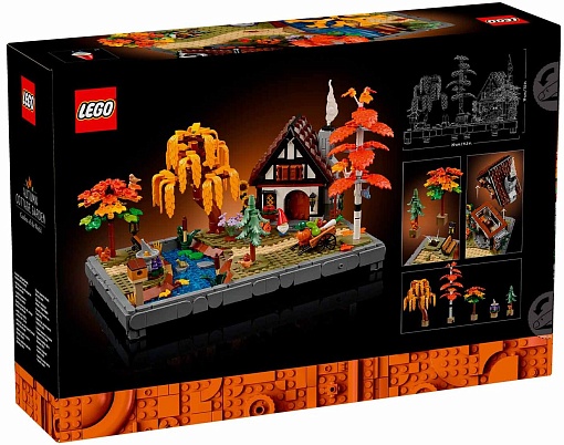 Конструктор LEGO Icons 11372 Конструктор Осенний дачный сад