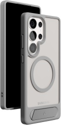 Силиконовый чехол VLP Reels Case с MagSafe для Galaxy S25 Ultra, серый (10525014)