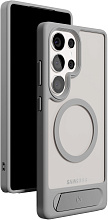 Силиконовый чехол VLP Reels Case с MagSafe для Galaxy S25 Ultra, серый (10525014)