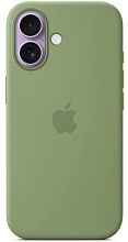 Apple Silicone Case с MagSafe для iPhone 17, зеленый (Light Moss) MGEX4FE/A