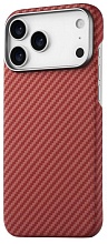 Чехол uBear Supreme Case Kevlar с Magsafe для iPhone 17 Pro Max, оранжевый (CS603OR69PSP-I25M)