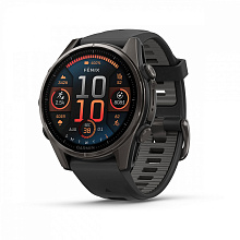 Часы Garmin Fenix 8 43mm Amoled Sapphire Titanium Carbon Gray (010-02903-21)