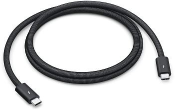 Кабель Apple Thunderbolt 5 (USB-C) Pro (1 м), черный (MC9C4)