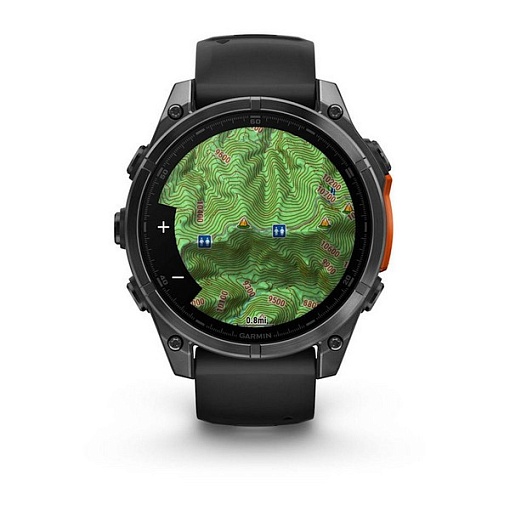 Часы Garmin Fenix 8 47mm Amoled Sapphire Carbon