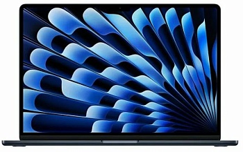 Apple MacBook Air 15 (M4, 10C/10C, 2025), 32 ГБ, 1 ТБ SSD, Midnight Black (Z1H2000N8)