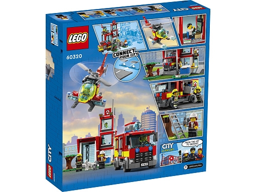 Конструктор LEGO City 60320 Пожарная часть
