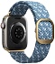 Плетеный ремешок Uniq ASPEN для Apple Watch 41/40/38 mm