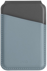 Кардхолдер UNIQ Lyden DS Magsafe, синий/черный (LYDENDS-WBLUBLK)