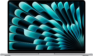 Apple MacBook Air 13 (M4, 10C CPU/8C GPU, 2025), 16 ГБ, 256 ГБ SSD, Silver (серебристый) MW0W3 (RU)