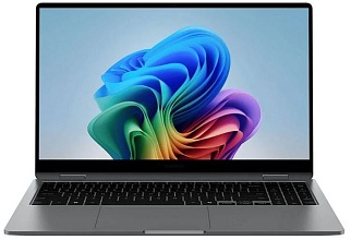 Samsung Galaxy Book 5 360 15.6" (Intel Core Ultra 7 256V, Intel Arc Graphics) 16ГБ, 1ТБ SSD, Windows 11 Home, серый (NP750QHA-KA3HK)