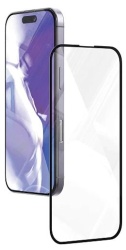 Защитное стекло VLP A-Glass Easy Box для iPhone 15/16 с черной рамкой (1061101)