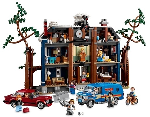 Конструктор LEGO Icons 11370 Очень странные дела: Дом Крилов