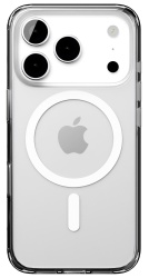 Чехол VLP Diamond Case с MagSafe для iPhone 17 Pro, прозрачный (10510030)