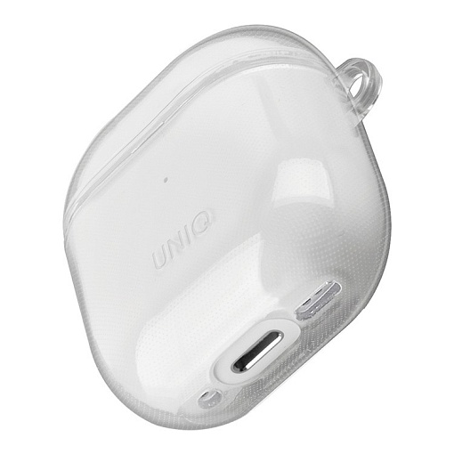 Чехол + карабин Uniq Glase TPU case для Airpods 4